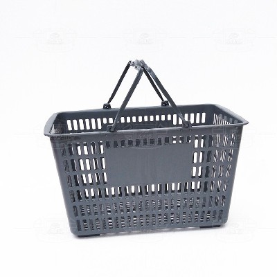 Shopping basket (plastic handle gray)