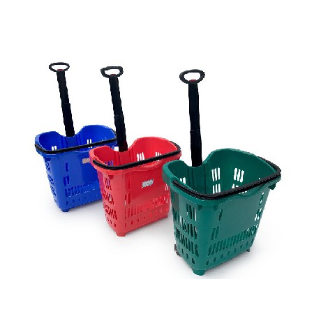 Trolley handle shopping basket YCY6603