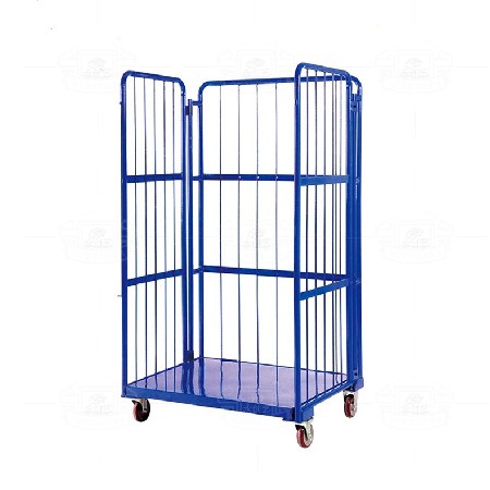 Spray plastic warehouse cage C017